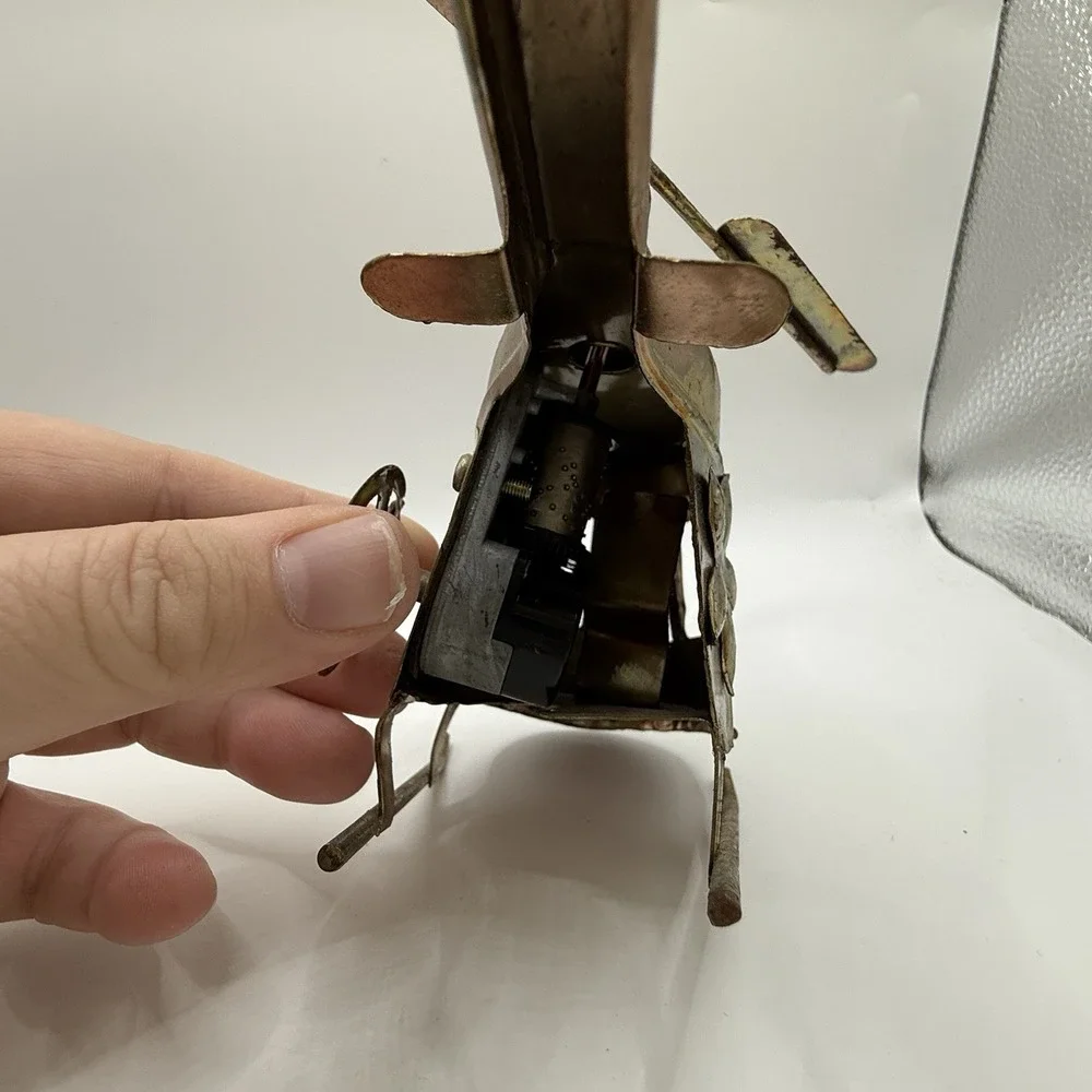 Helicopter Tin Wind‎ Up Music Box, Chopper 